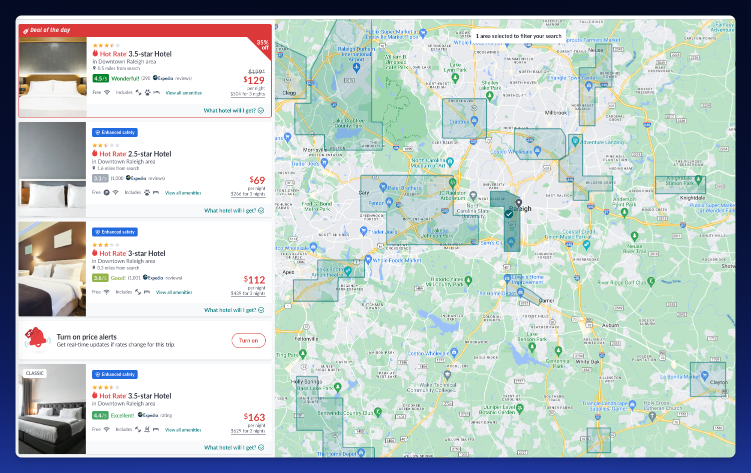 hotwire search